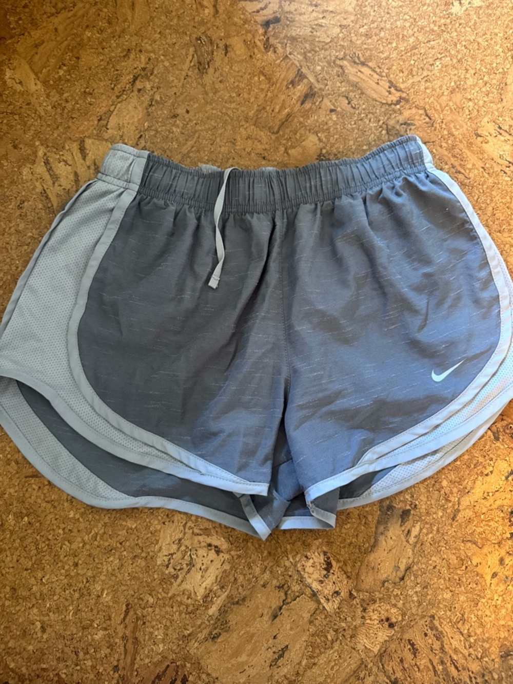 Nike Dri Fit Women's Gray Running Shorts Dri-Fit